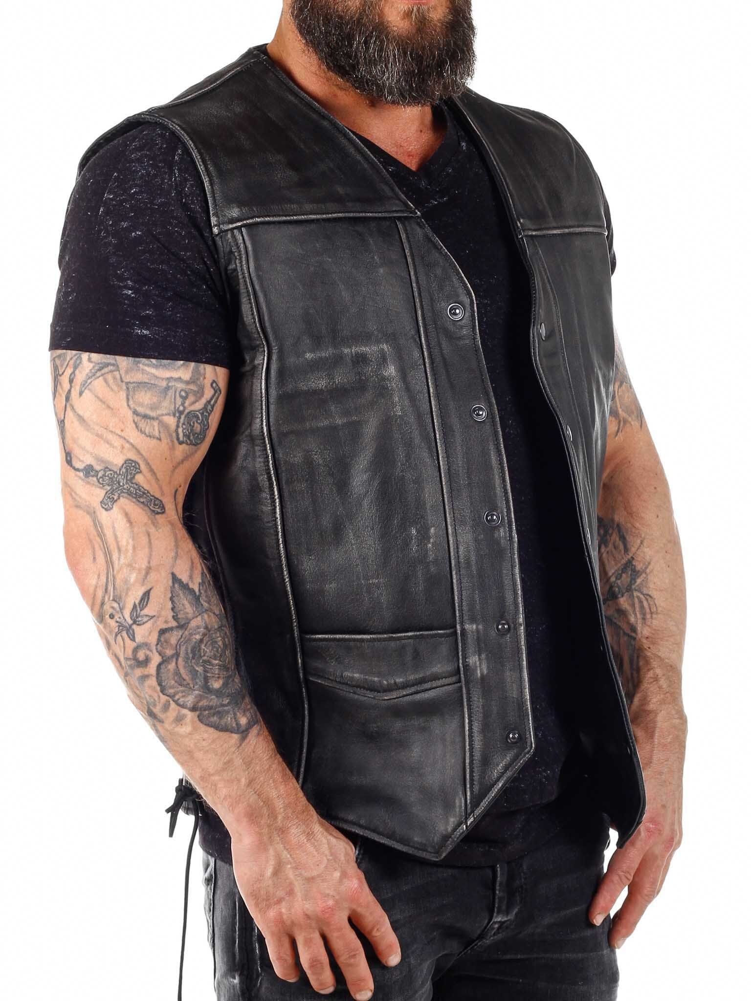 RD Exclusive Angels & Demons Skinnväst - Dirty Black