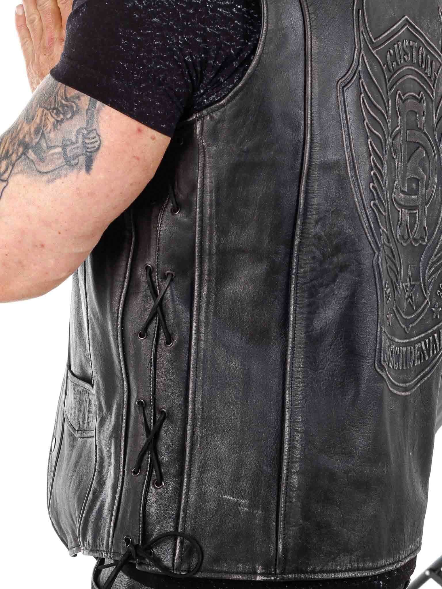 RD Exclusive Angels & Demons Skinnväst - Dirty Black