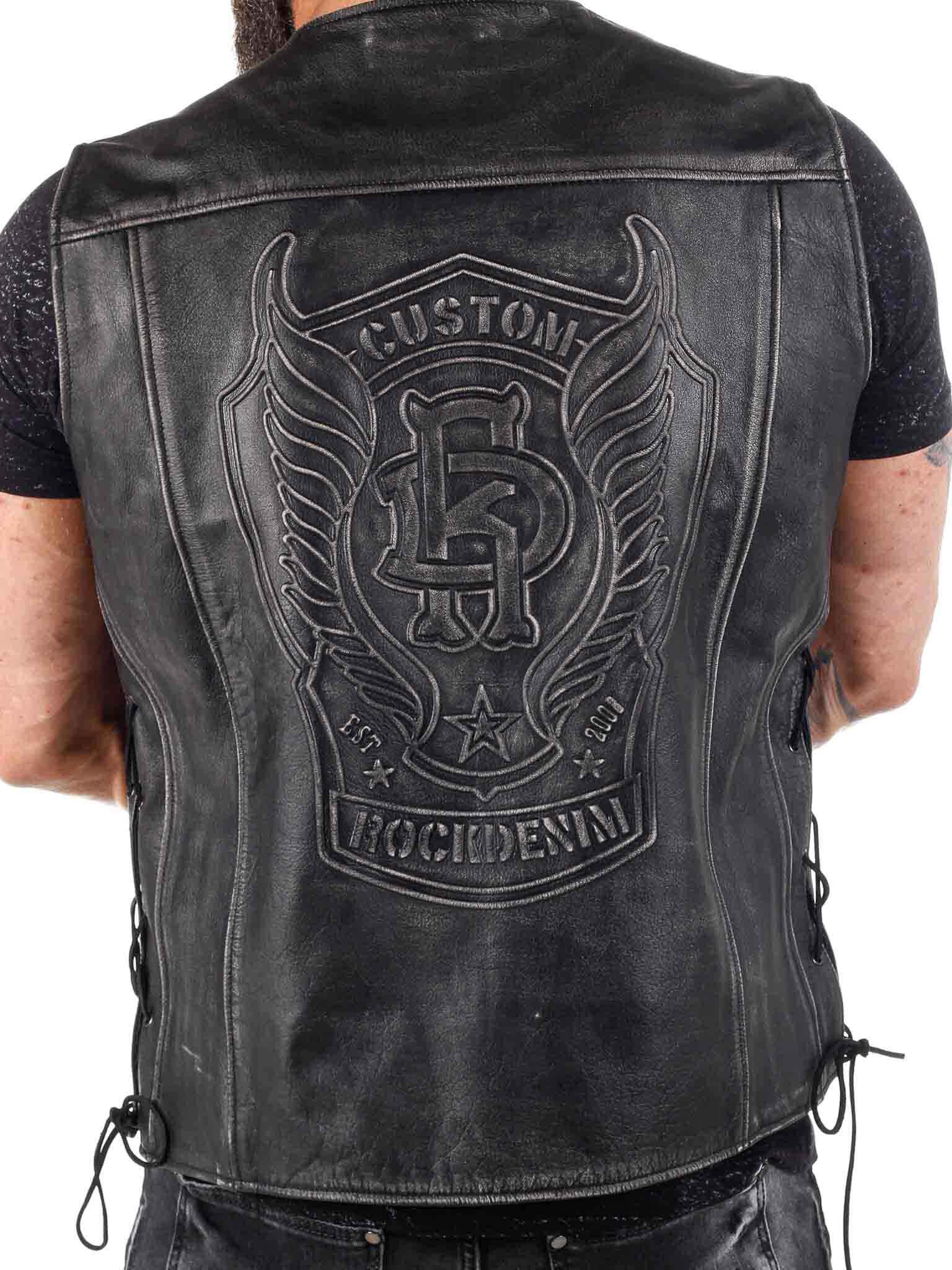 RD Exclusive Angels & Demons Skinnväst - Dirty Black