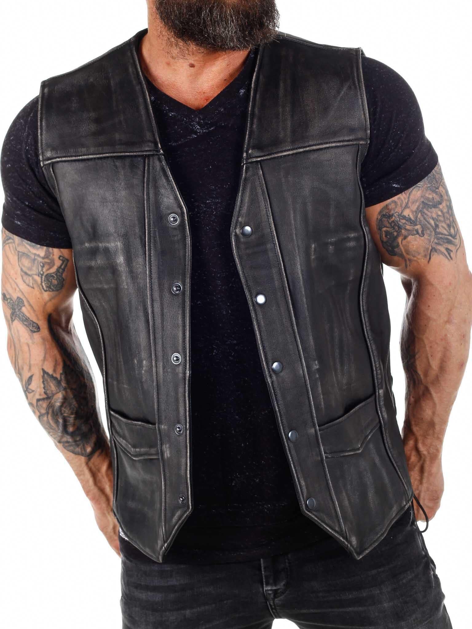 RD Exclusive Angels & Demons Skinnväst - Dirty Black