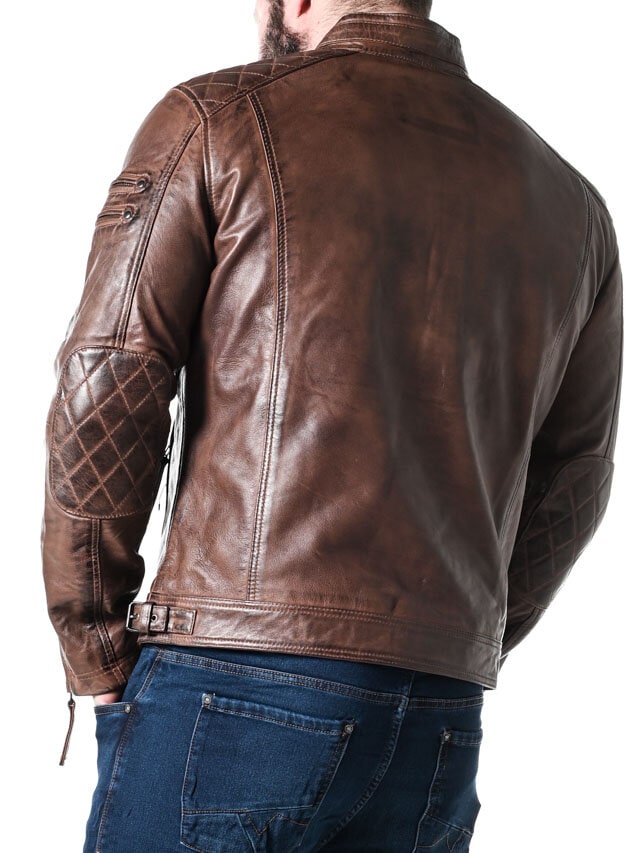 RD Thunder Skinnjacka - Dirty Brown