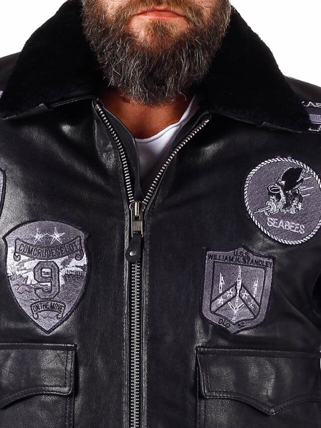 RD Maverick Pilot Skinnjacka - Svart