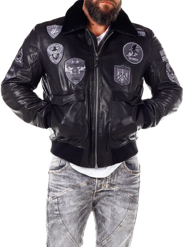 RD Maverick Pilot Skinnjacka - Svart