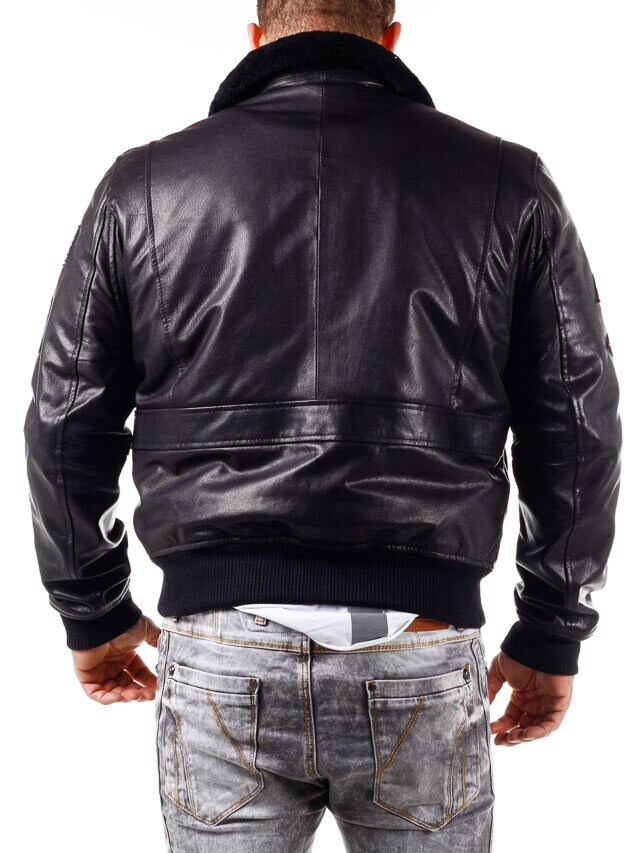 RD Maverick Pilot Skinnjacka - Svart