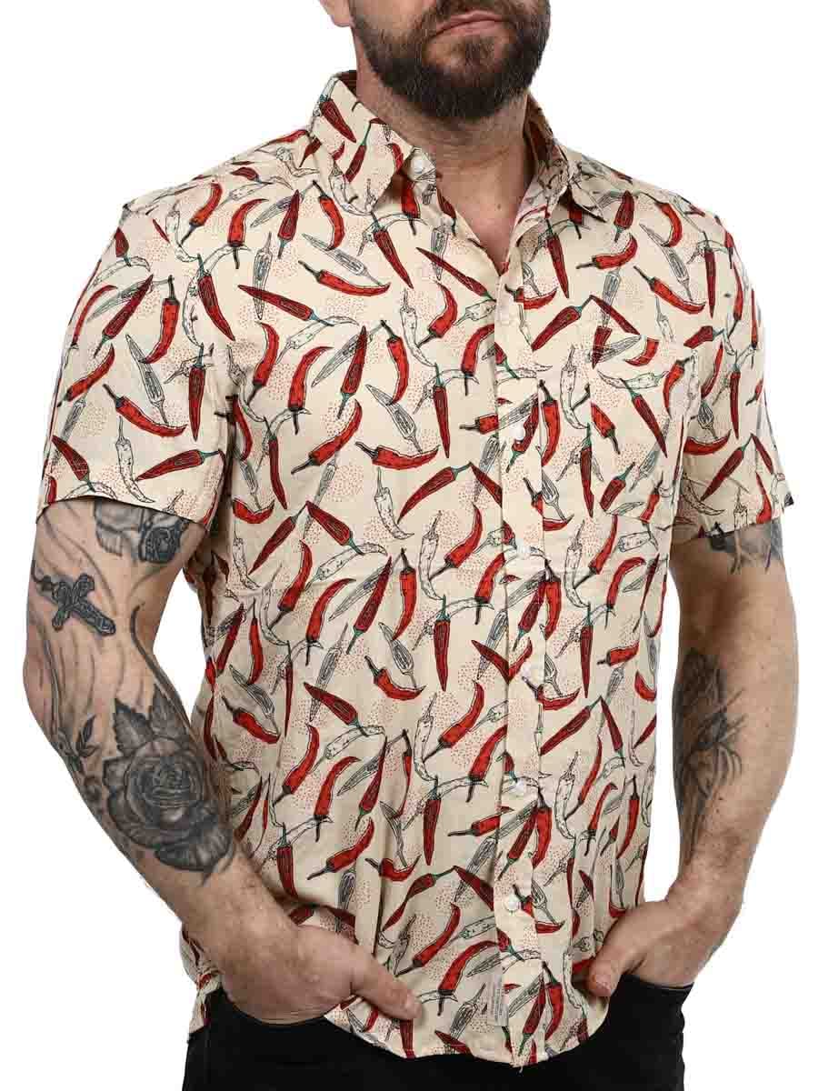 Balder Blend shirt beige_1.JPG