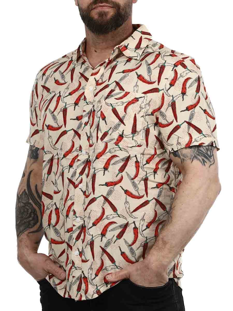 Balder Blend shirt beige_3.JPG
