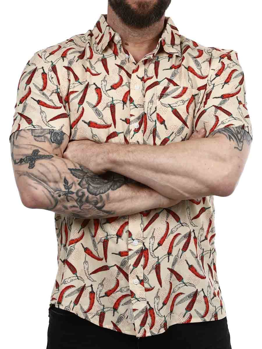 Balder Blend shirt beige_4.JPG