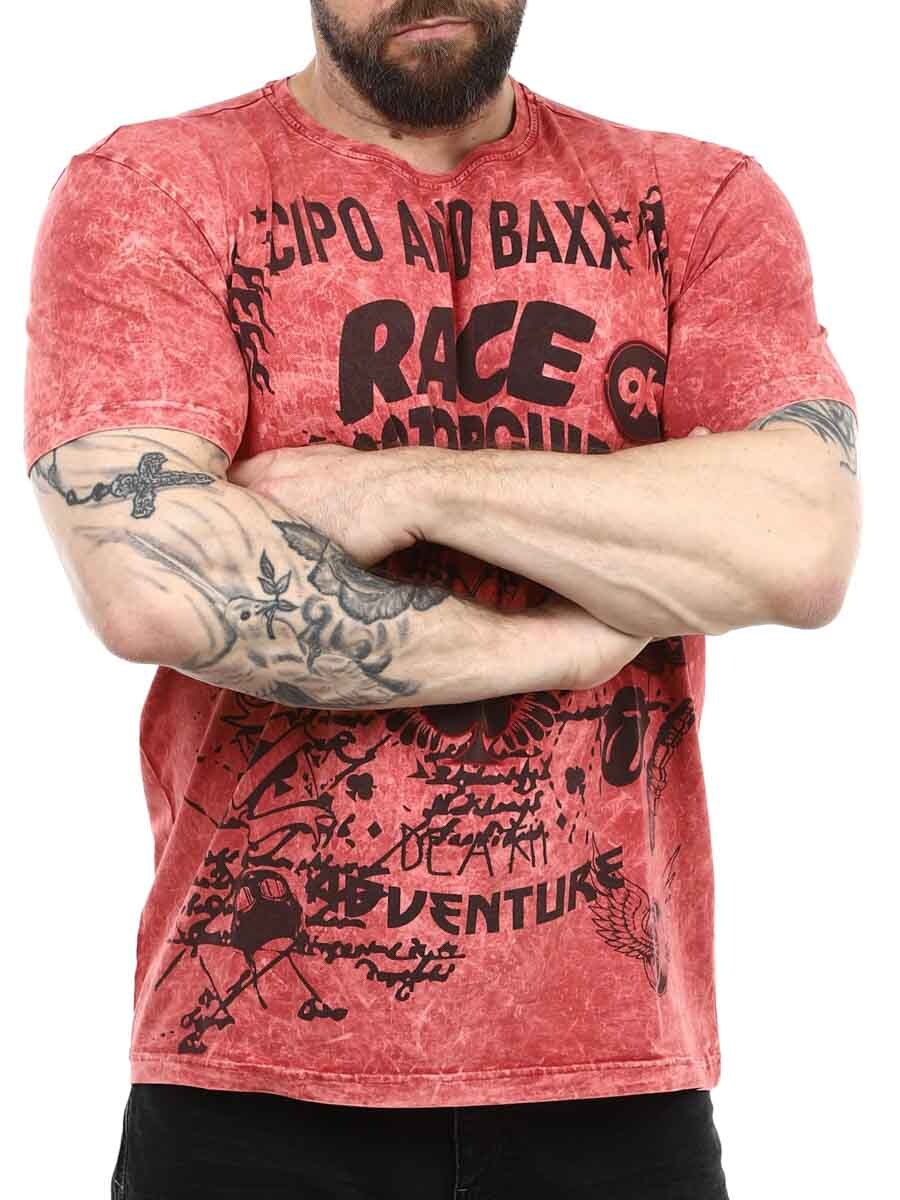 Batsho Cipo Baxx T-shirt RED NEW_3.JPG