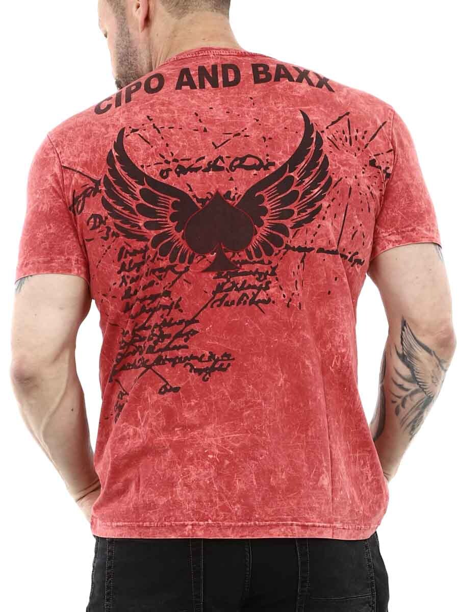 Batsho Cipo Baxx T-shirt RED NEW_4.JPG