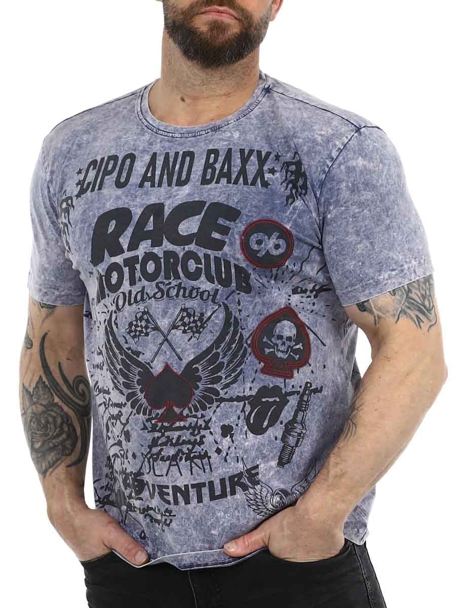 Batsho Cipo  Baxx T-shirt blue_2.JPG