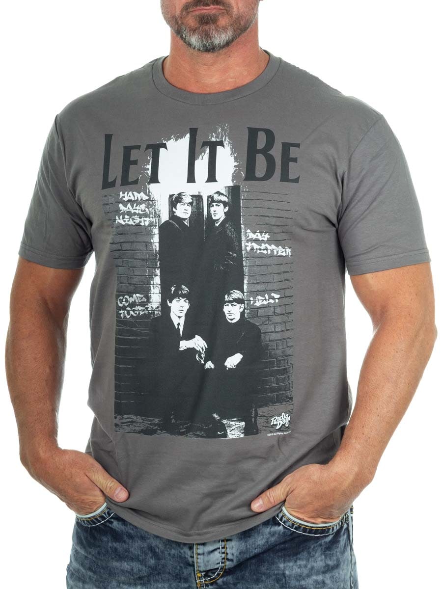 Beatles Let It Be T-shirt dark grey_1.JPG