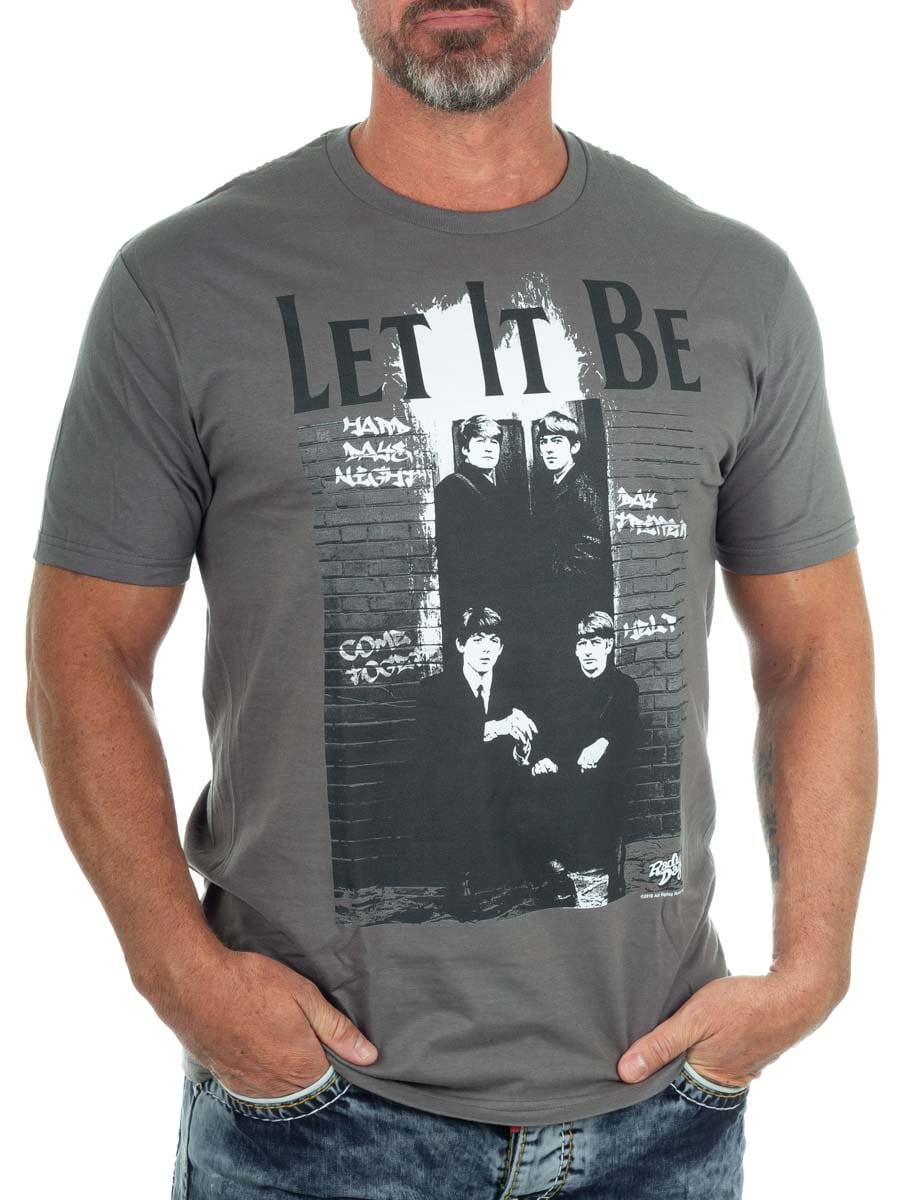 Beatles Let It Be T-shirt dark grey_2.JPG