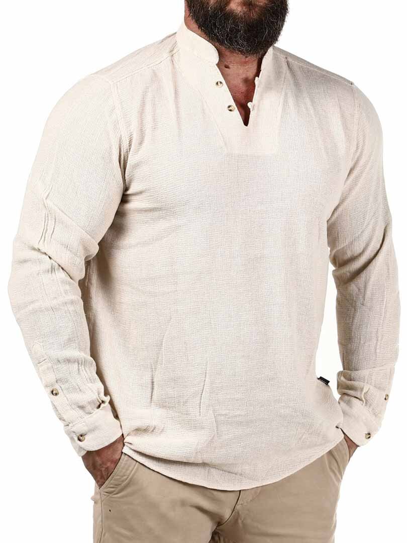 Kian Carisma Skjorta - Beige