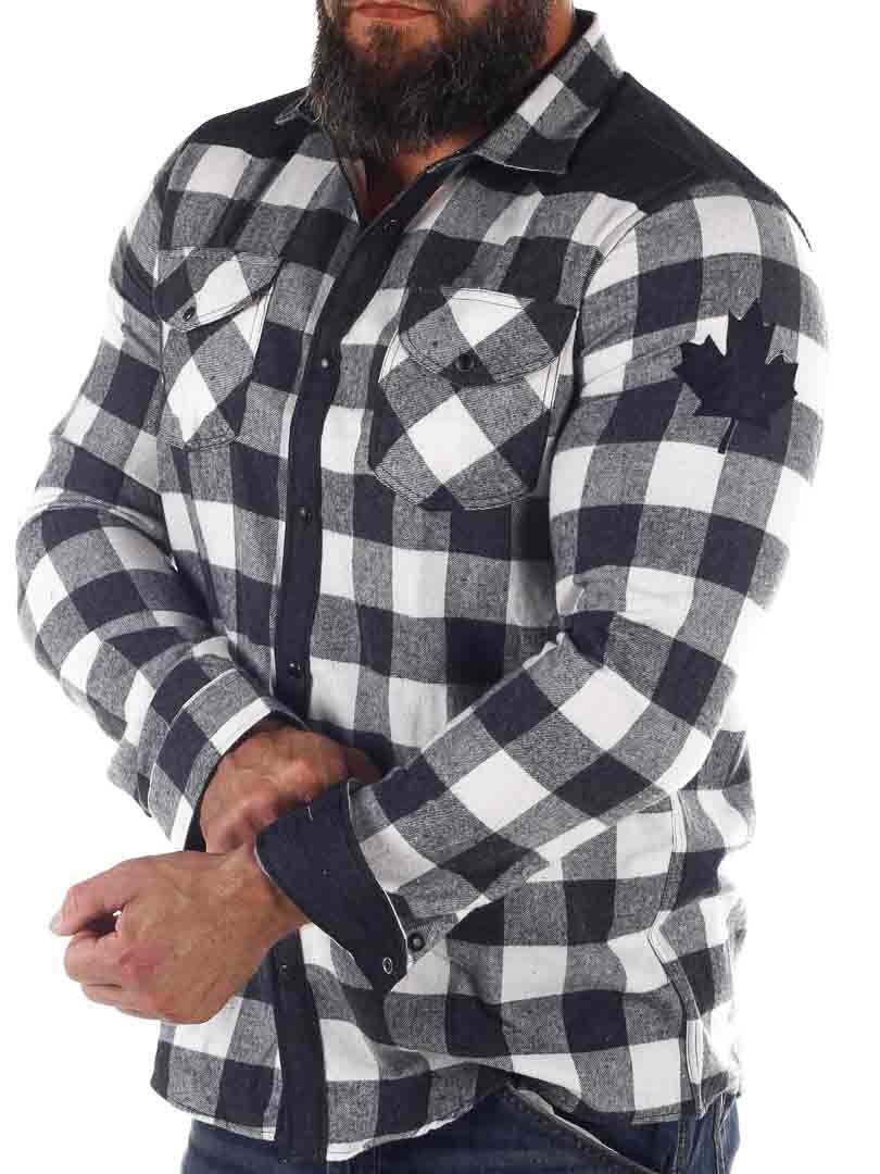 RD Lumberjack Skjorta - Svart/Vit