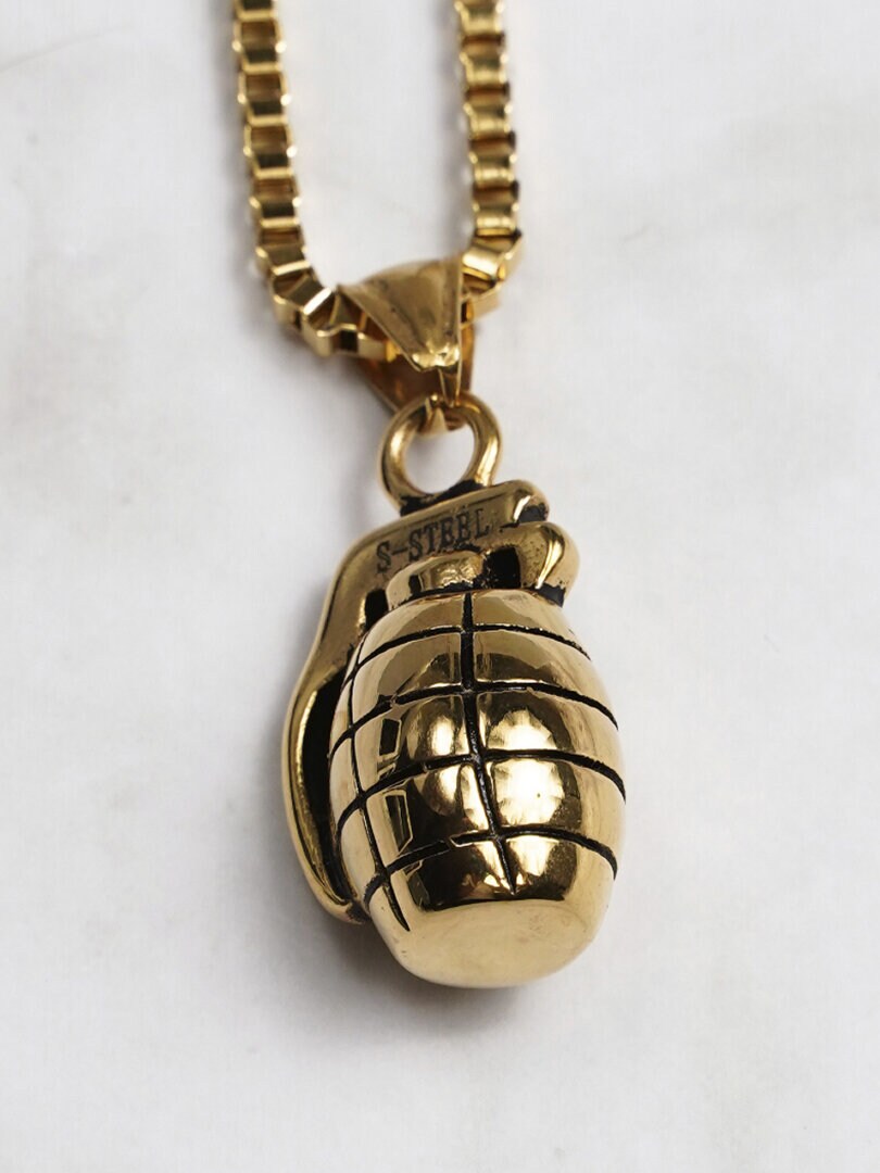 Grenade Halsband - Guld