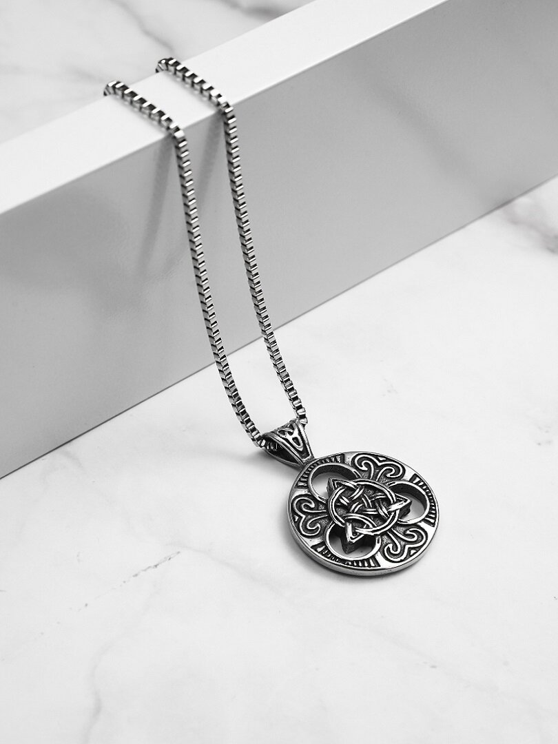 Tribal Halsband - Silver