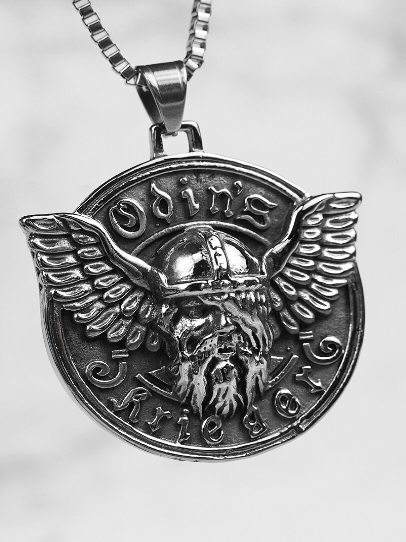 Odin´s Arieger Halsband - Silver