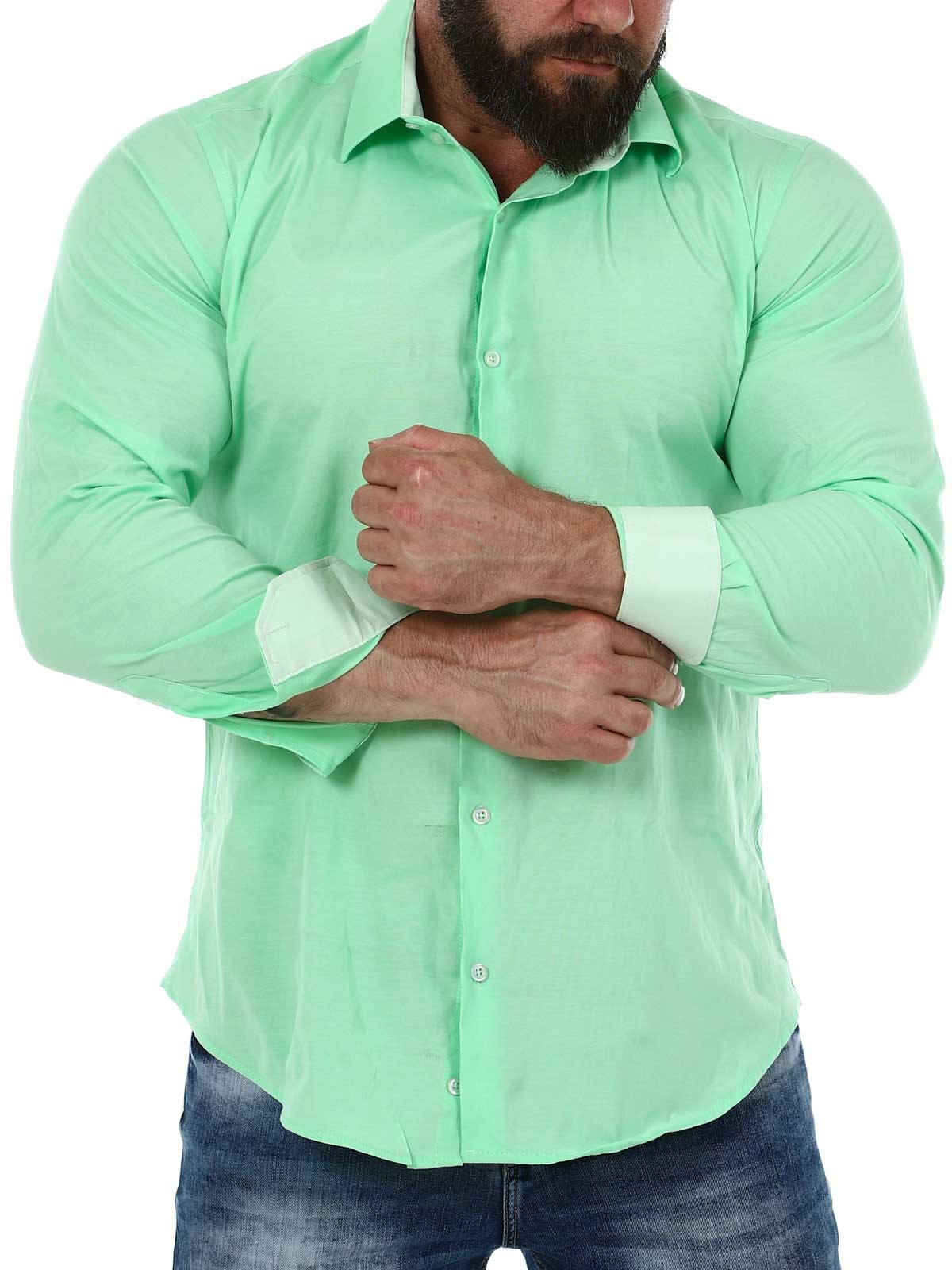 Cassian Skjorte - Light green_2.JPG