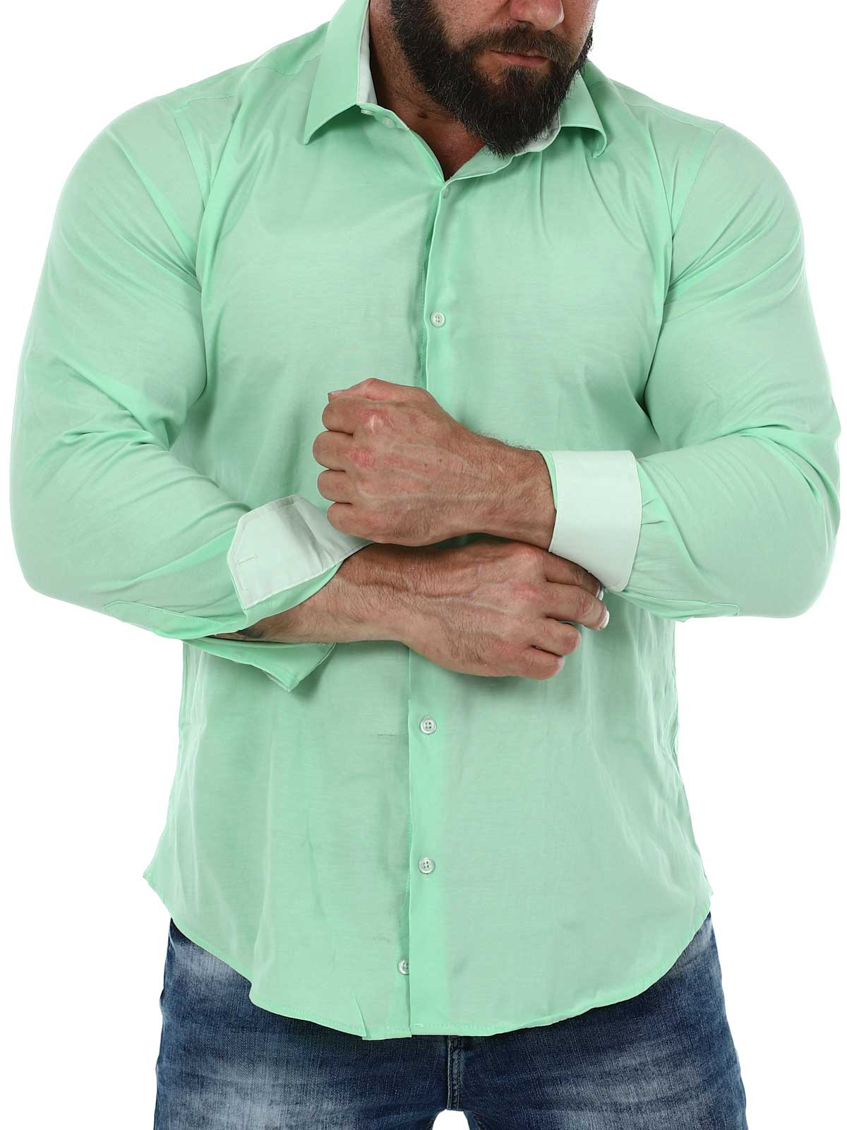 Cassian Skjorte - green_2.JPG