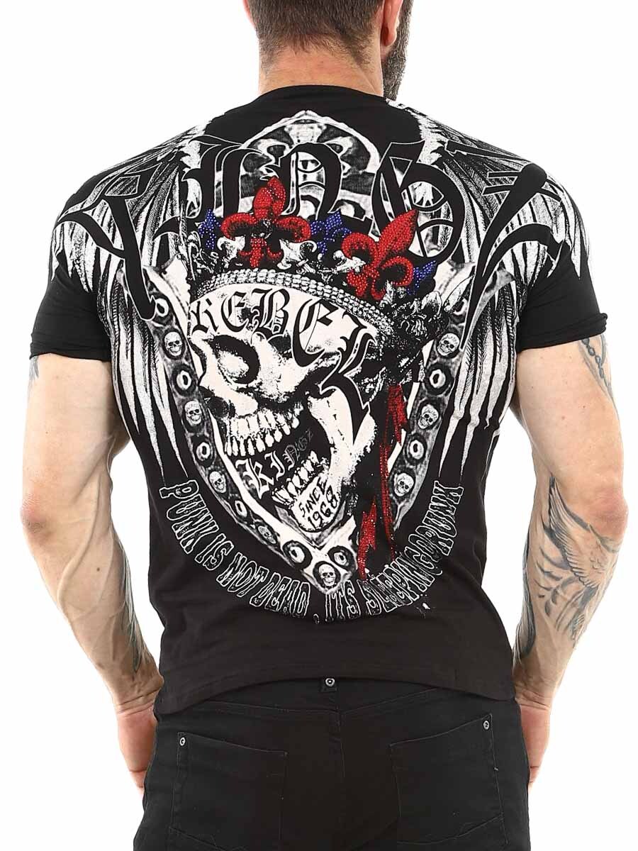Cebex Kingz T-shirt - Svart-Silver-11.jpg
