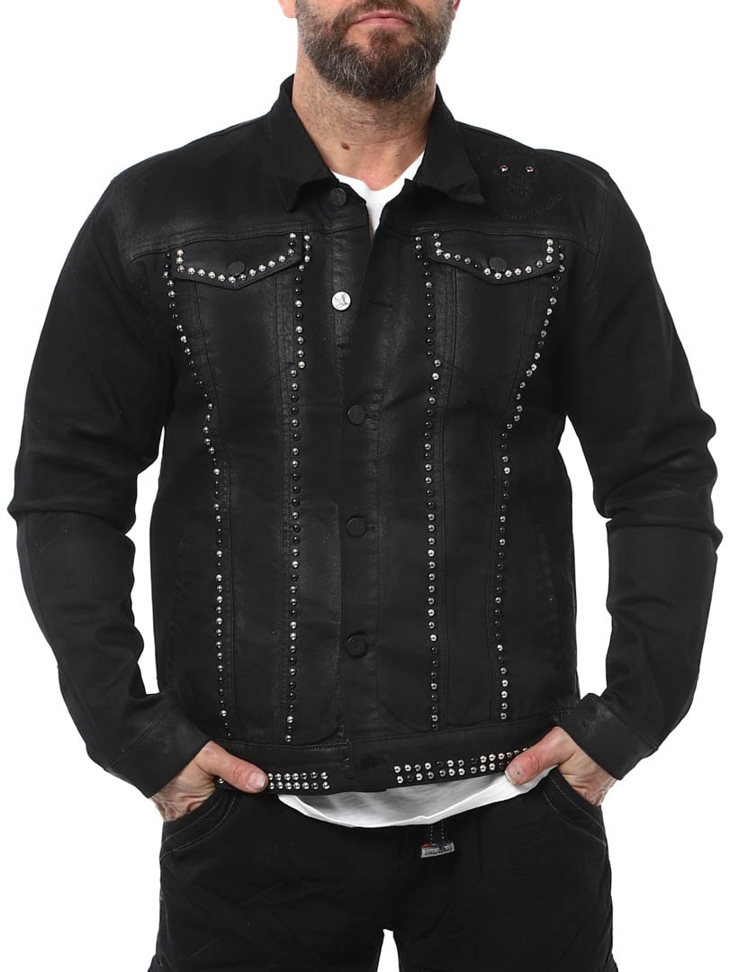 Cemixel Kingz Jeansjakke - Black_5.jpg