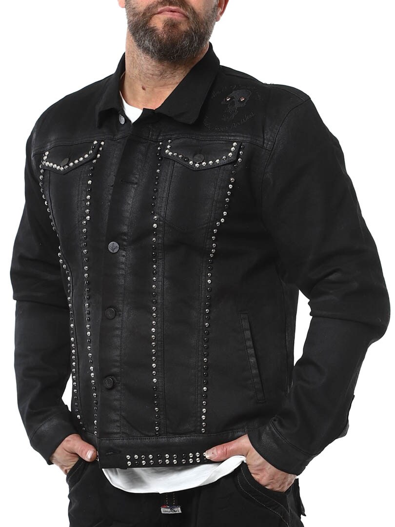 Cemixel Kingz Jeansjakke - Black_6.jpg