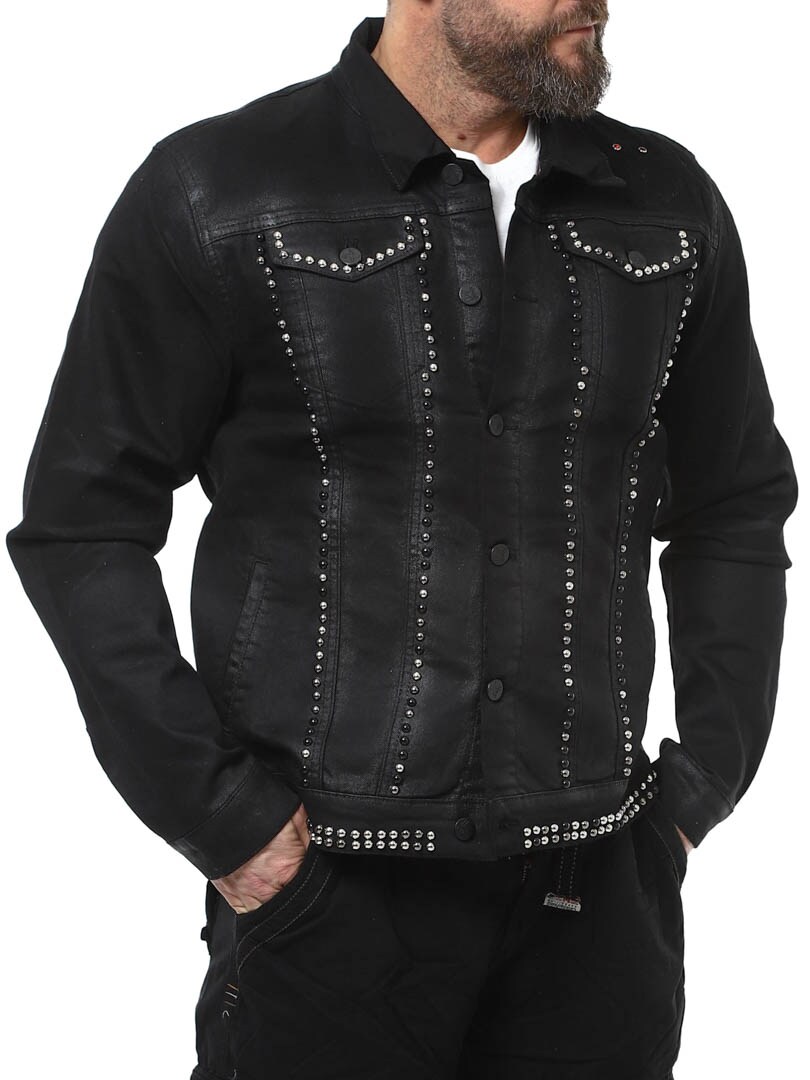 Cemixel Kingz Jeansjakke - Black_9.jpg