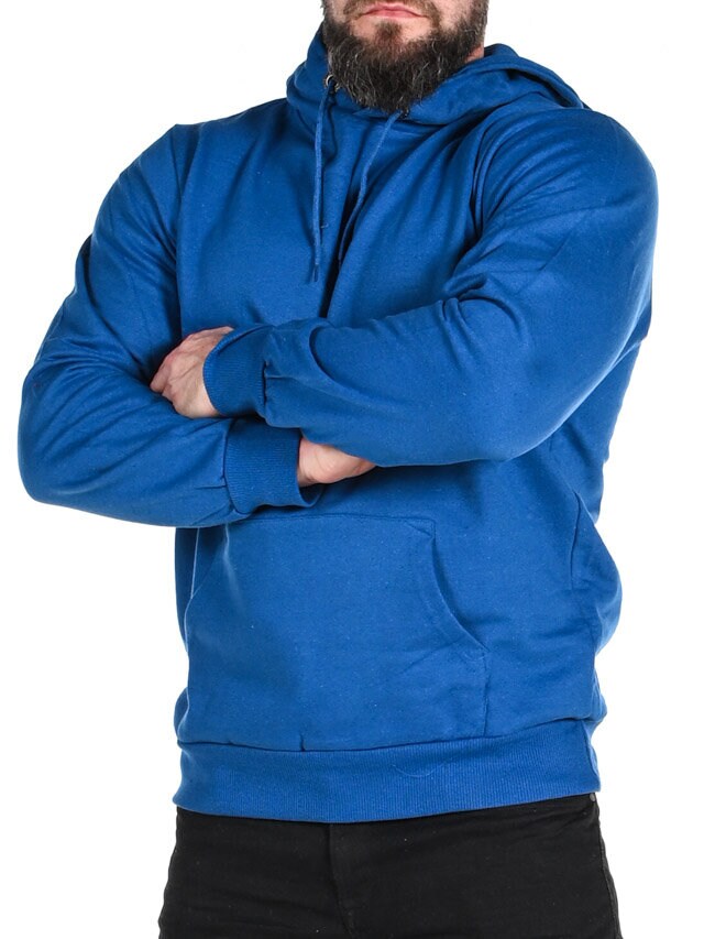 Basic Rusty Neal Hoodie - Blå