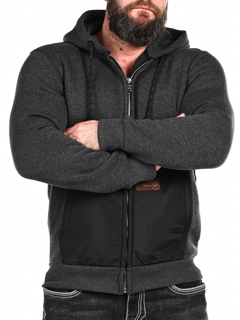 Zane Cipo & Baxx Zip Hoodie - Mörkgrå