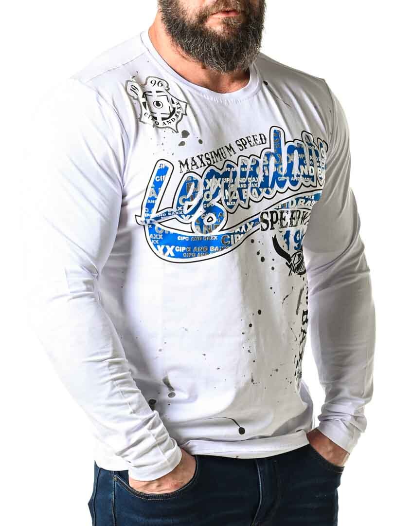 Speedway Cipo & Baxx Longsleeve - Vit