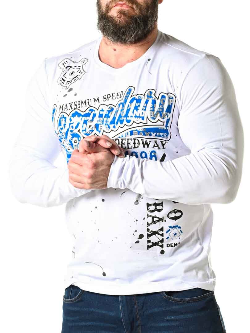 Speedway Cipo & Baxx Longsleeve - Vit