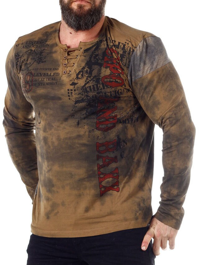 Saskatoon Cipo & Baxx Longsleeve - Brun