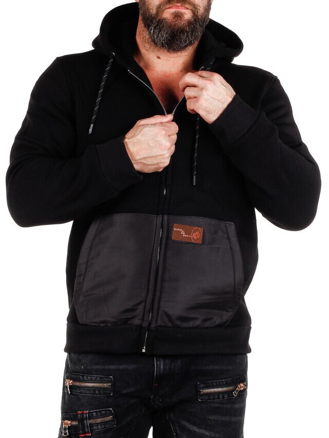 Zane Cipo & Baxx Zip Hoodie - Svart