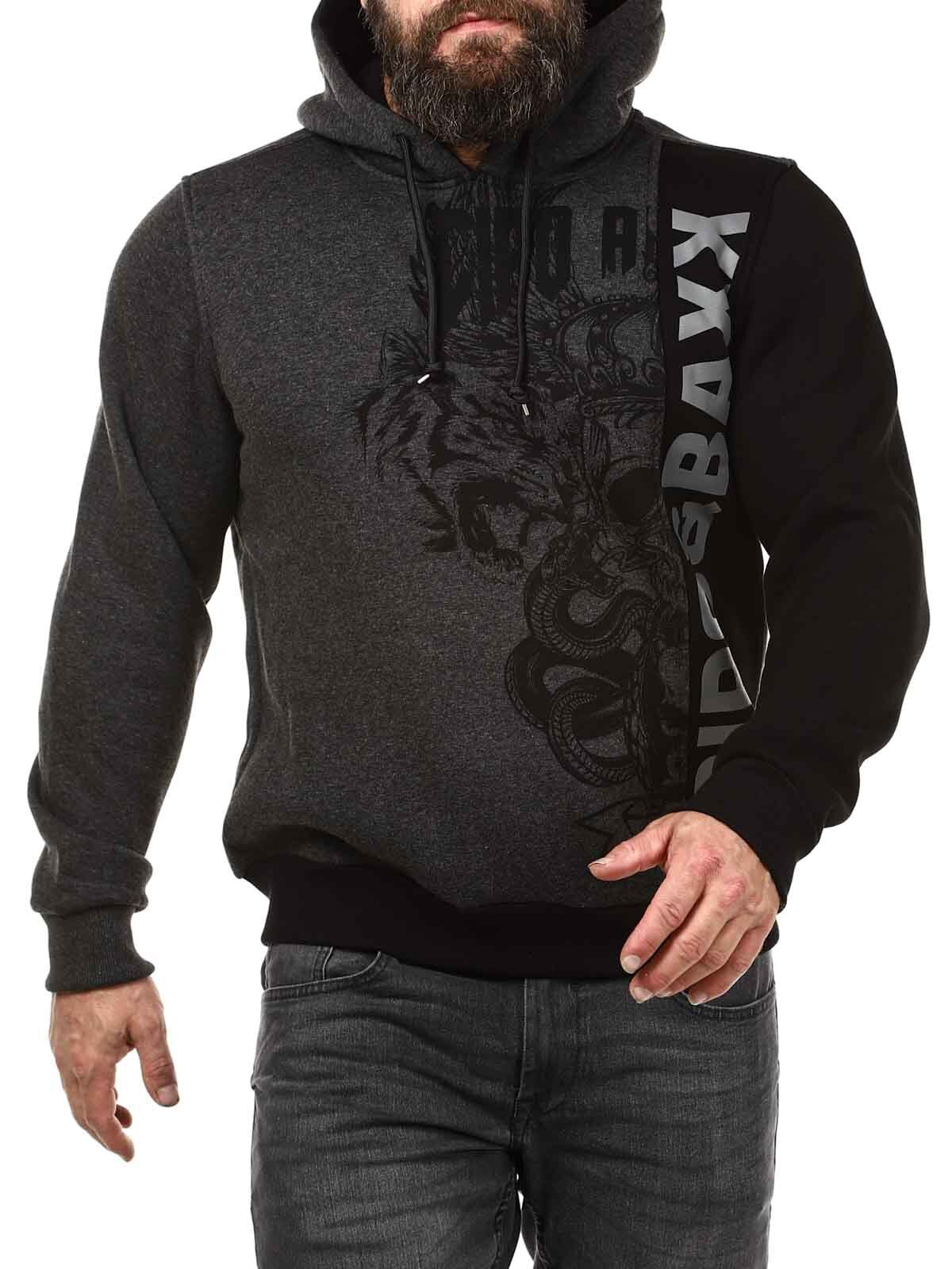 Tyson Cipo & Baxx Hoodie - Mörkgrå