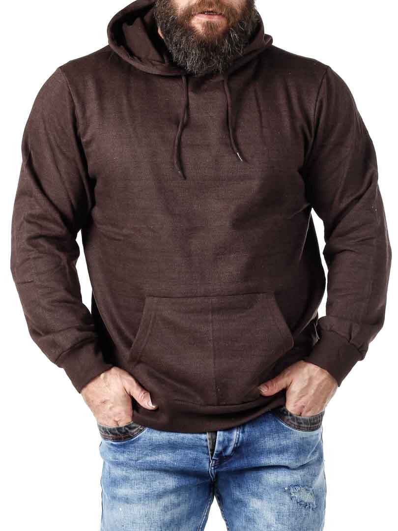 Brown hoodie discount