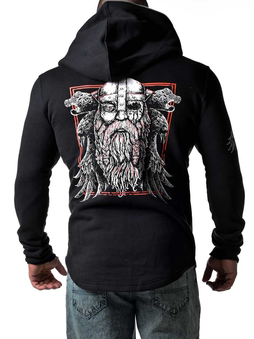 Viking Hoodie - Svart