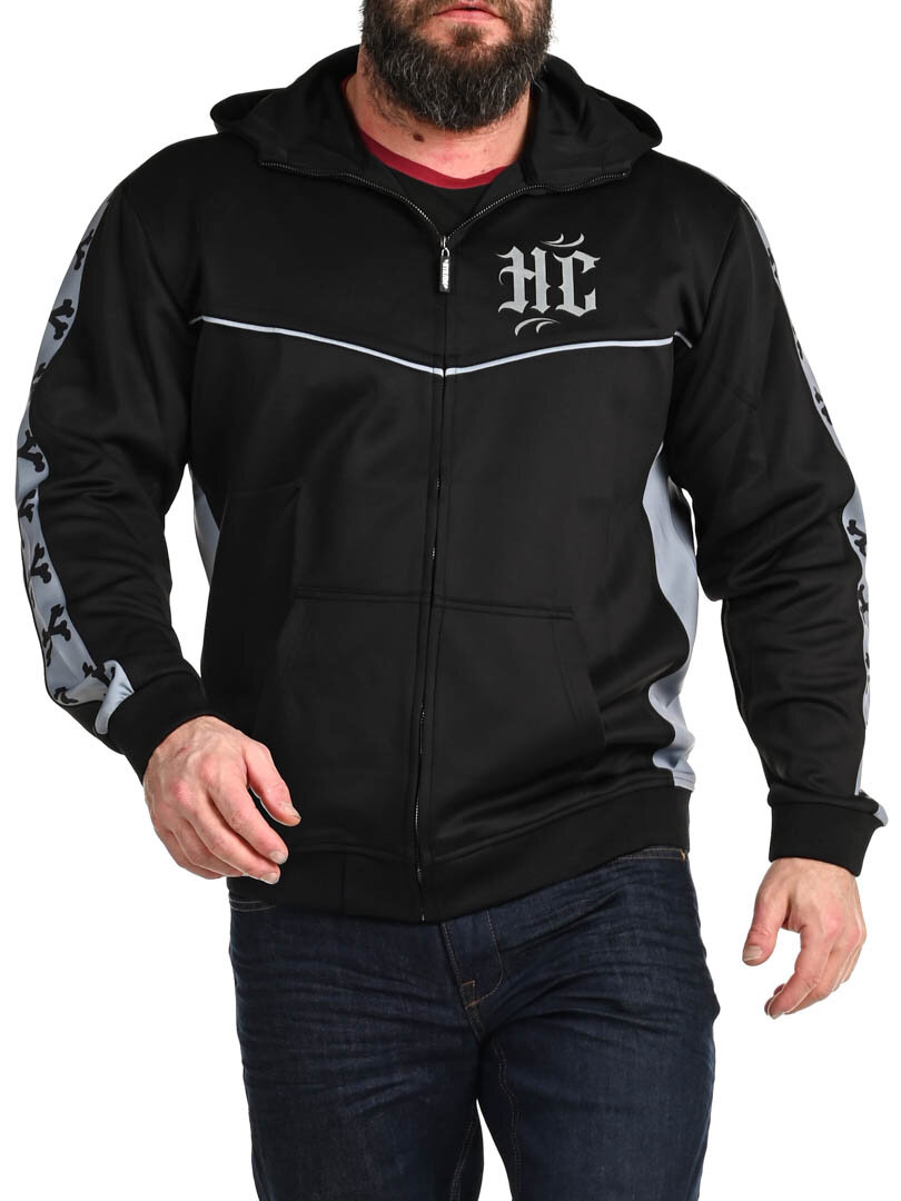 Hyraw Hostile Zip Hoodie - Svart
