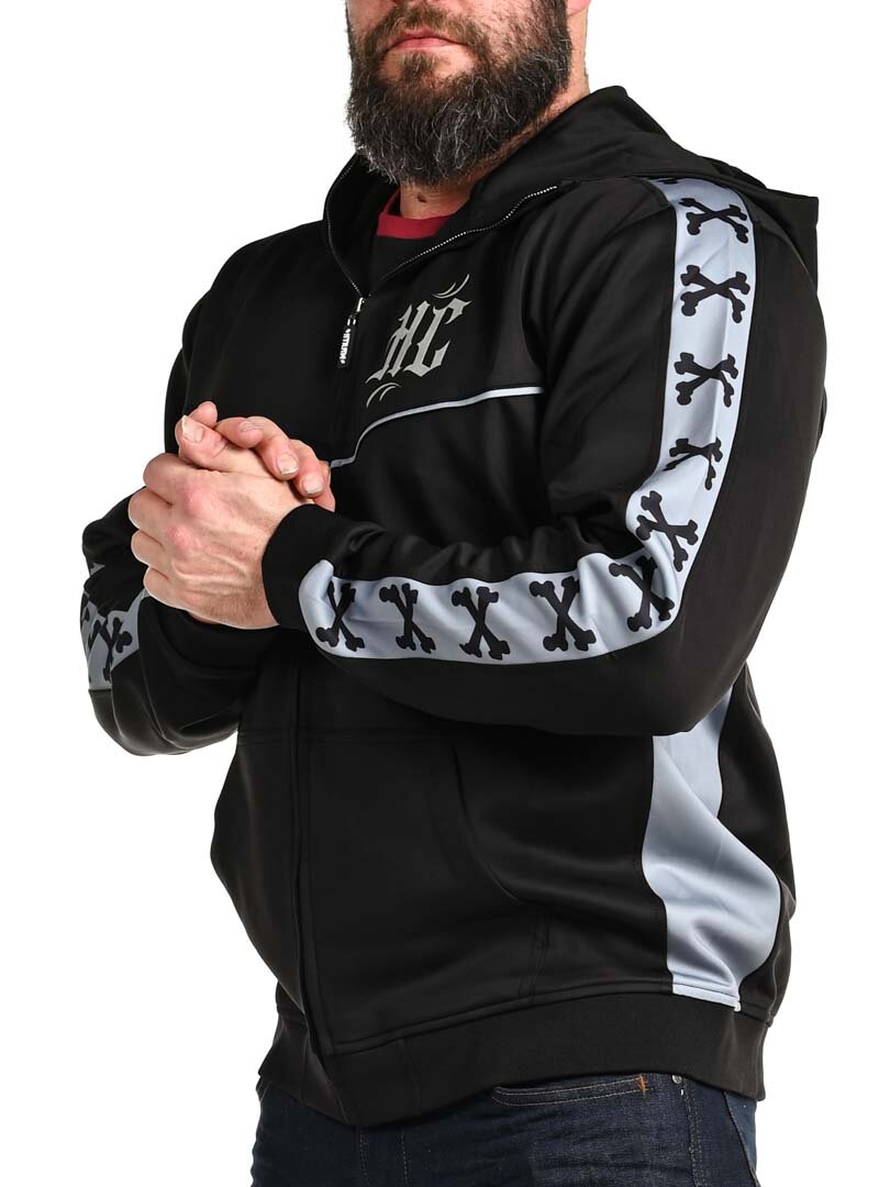 Hyraw Hostile Zip Hoodie - Svart