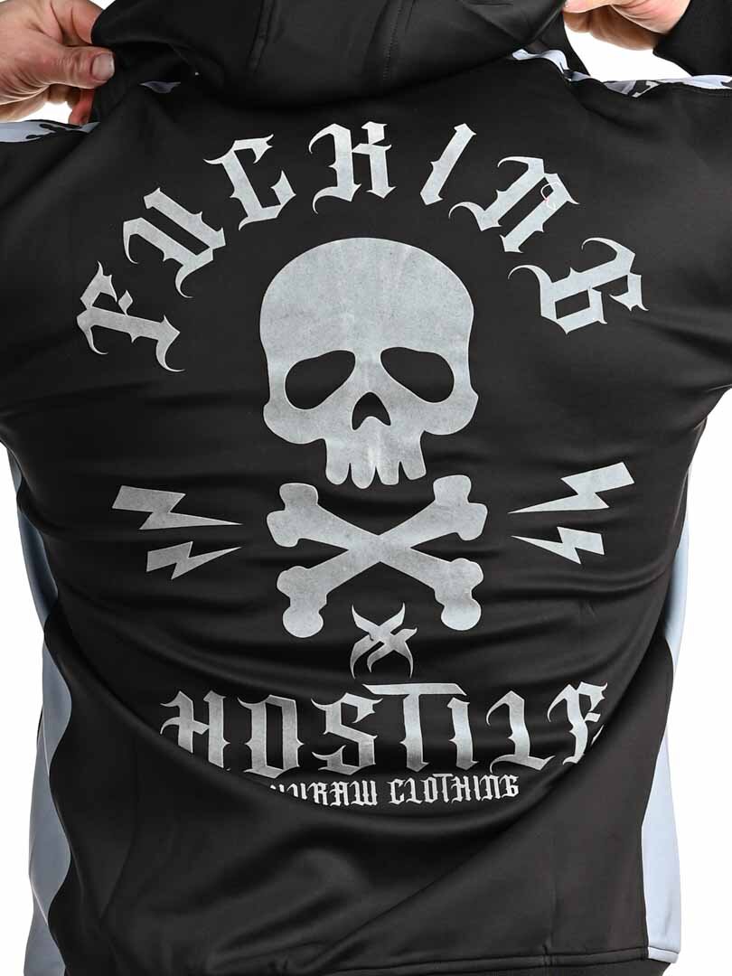 Hyraw Hostile Zip Hoodie - Svart