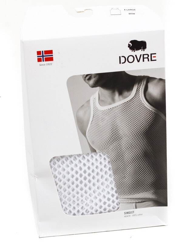 Dovre Organic Nätlinne - Vit