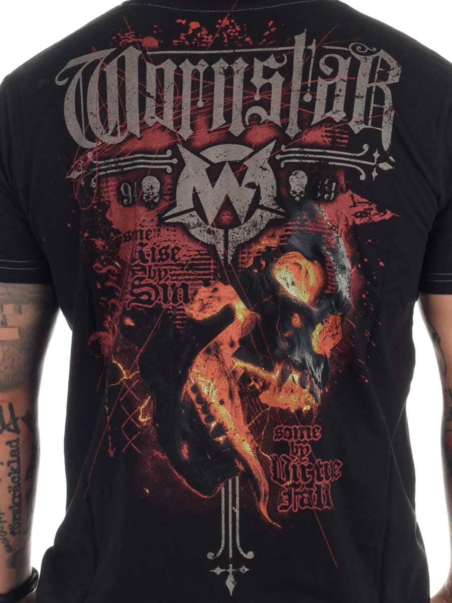 Downfall Wornstar T-shirt Black det_2.jpg
