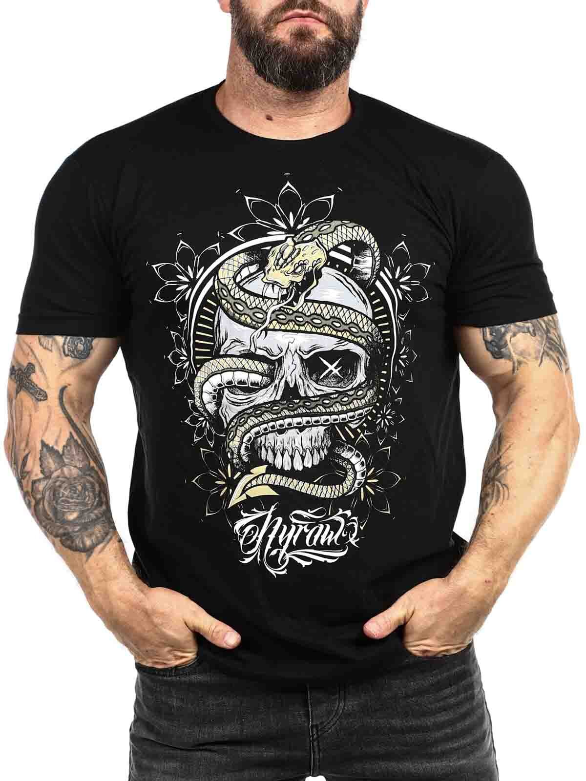 Hyraw Snake Of Death T-shirt - Svart