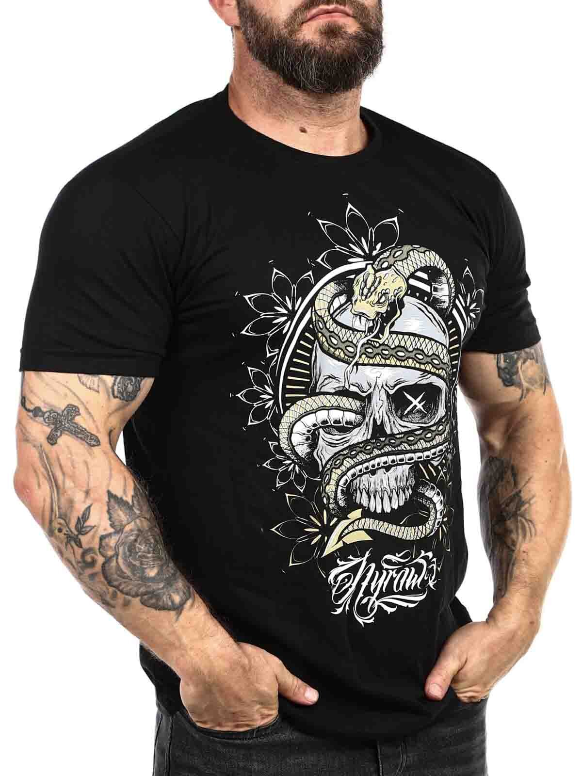 Hyraw Snake Of Death T-shirt - Svart
