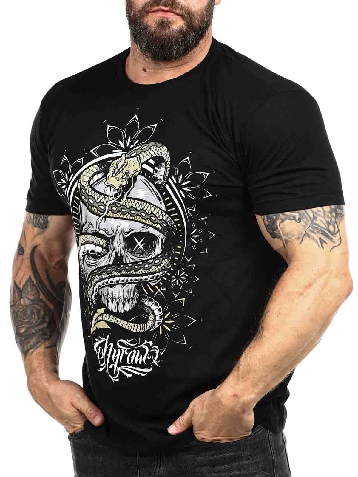 Hyraw Snake Of Death T-shirt - Svart