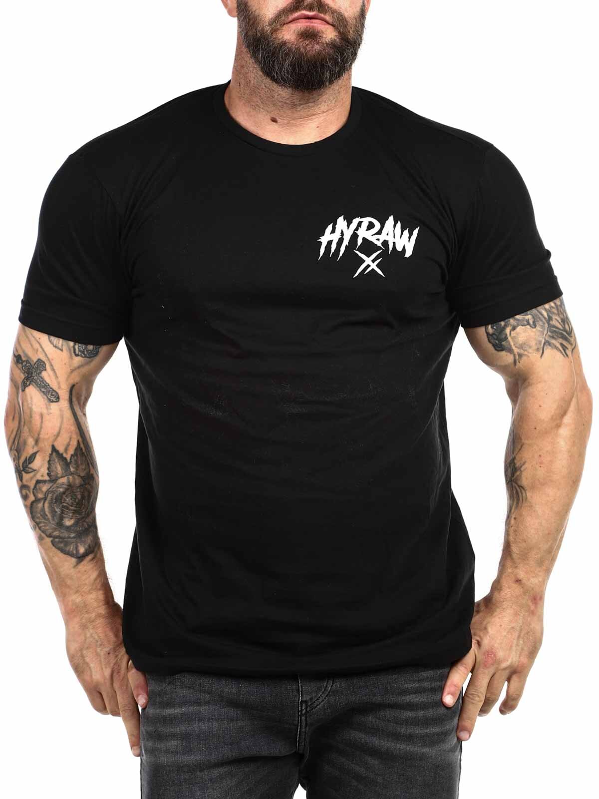 Hyraw Punks Not Dead T-shirt - Svart