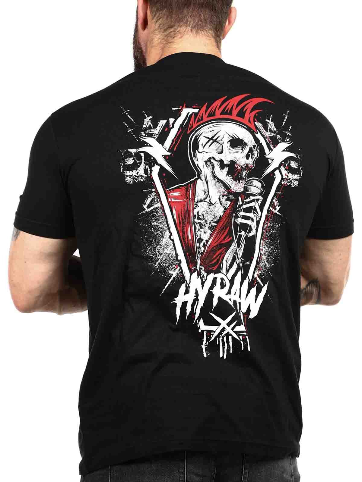 Hyraw Punks Not Dead T-shirt - Svart