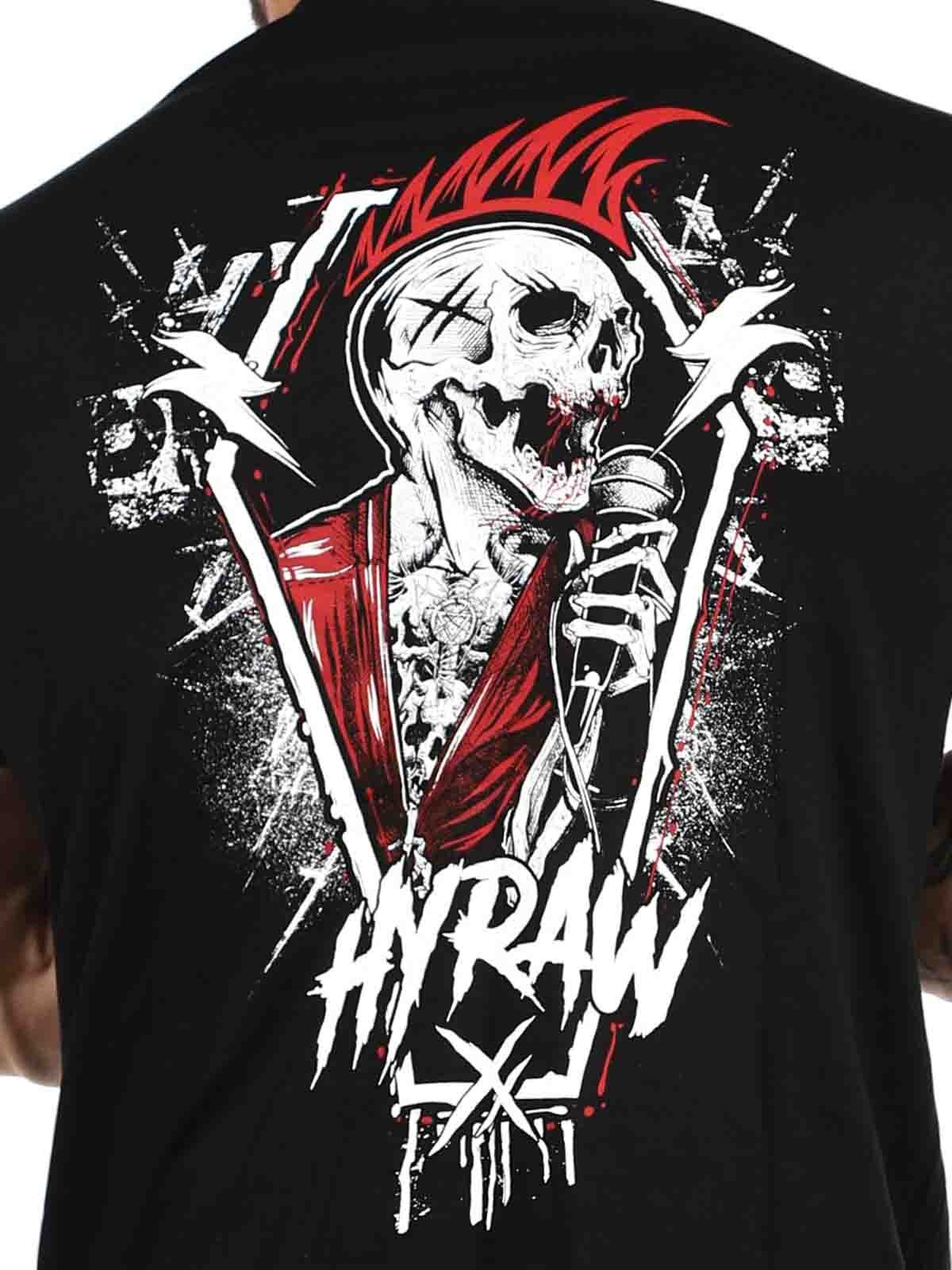 Hyraw Punks Not Dead T-shirt - Svart