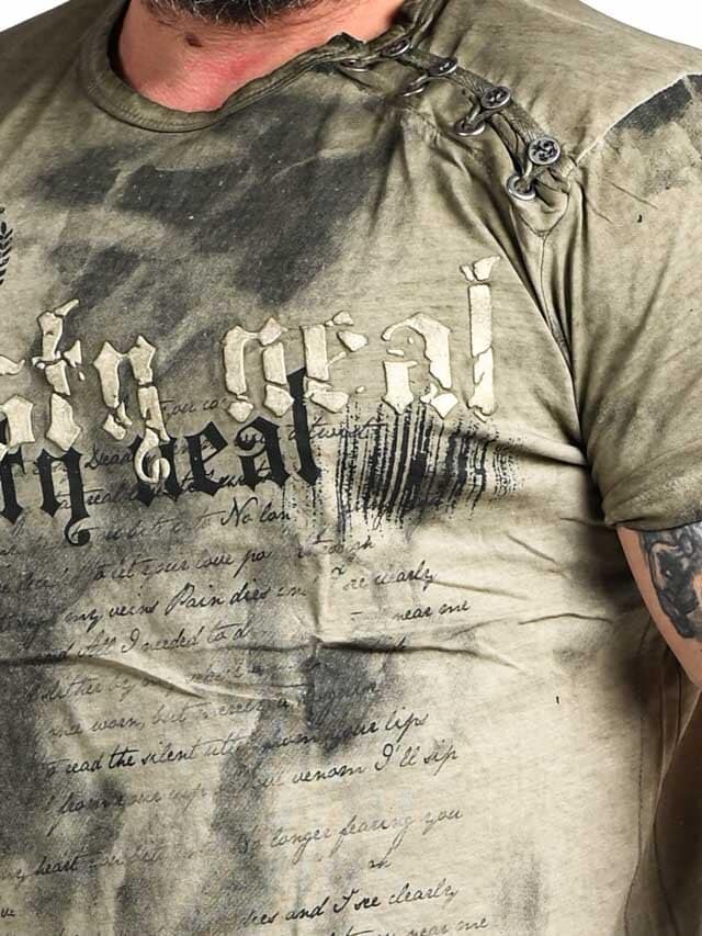 Shield T-shirt - Khaki/Svart