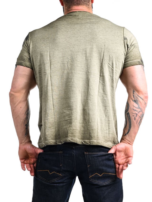 Shield T-shirt - Khaki/Svart