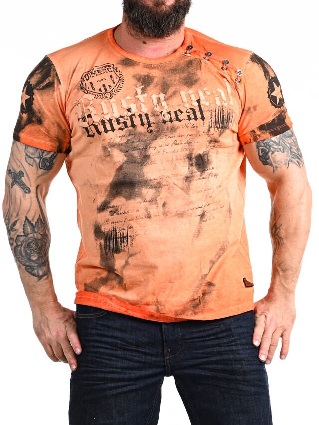 Shield T-shirt - Orange